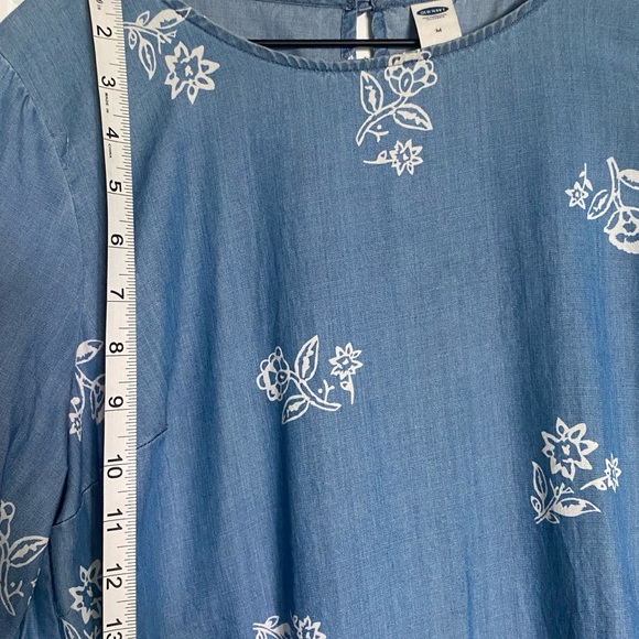 Old Navy Blue Tunic Dress Woman Size M - Picture 7 of 12